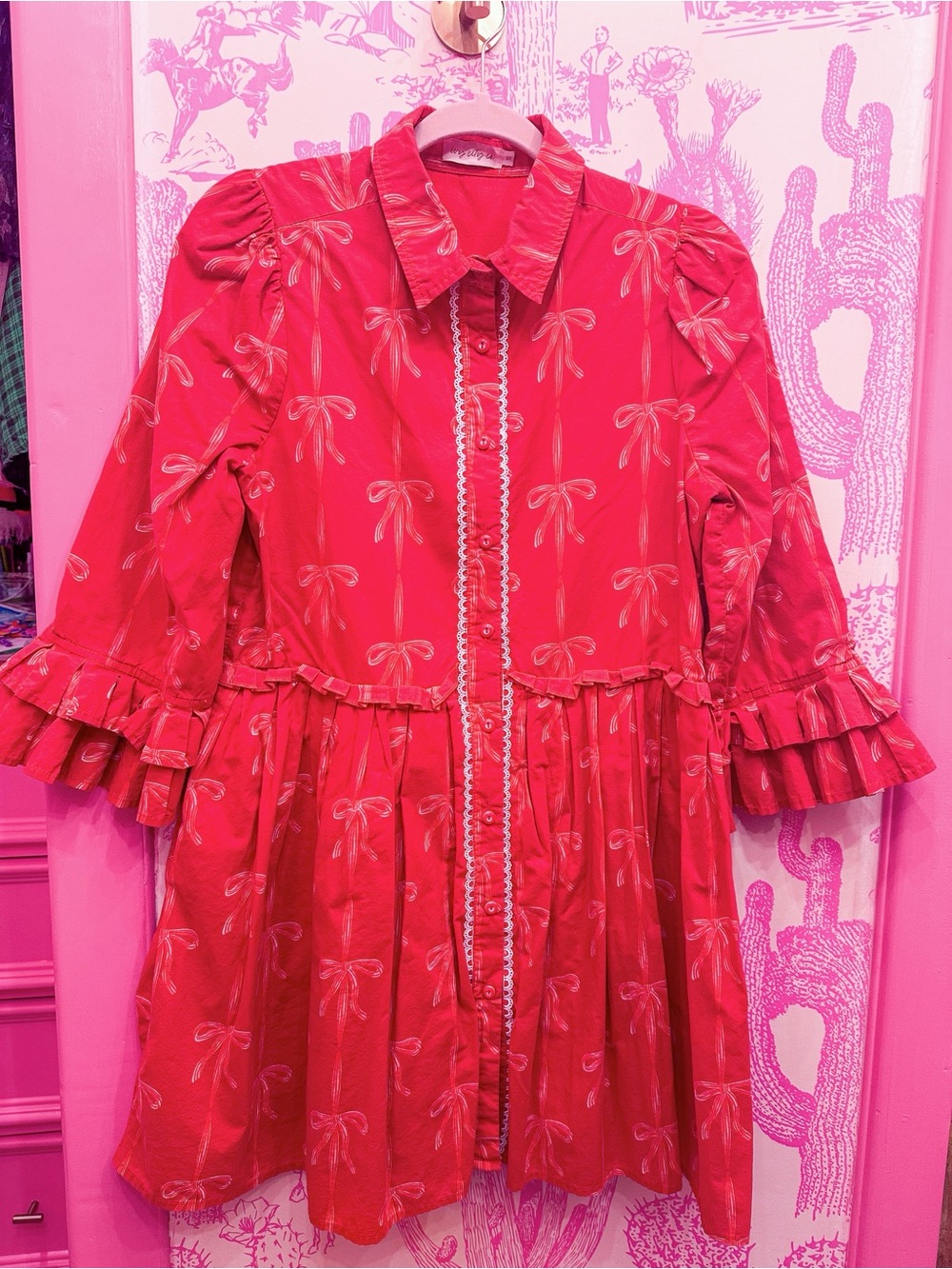Ivy City Co Bowie Red Dress